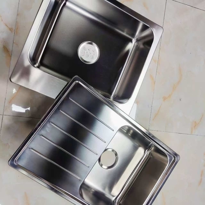 304 thép không gỉ Thợ rửa nhà bếp đơn chén Undermount hoặc Top Mount