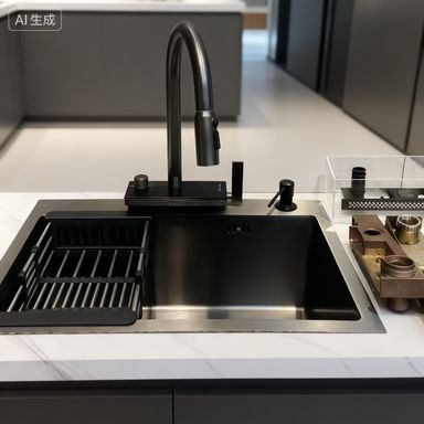 Giá tốt Undermount & Top Mount tương thích với bồn rửa nhà bếp bằng thép không gỉ cao cấp 900mm × 550mm với vòi nước tích hợp và bảo hành 1 năm. Độ sâu bồn rửa tùy chỉnh có sẵn. trực tuyến