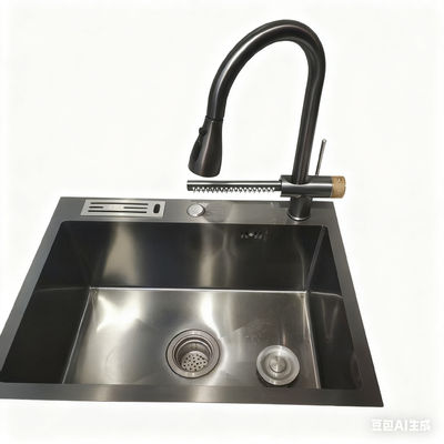 ProDeep 9-Inch Depth Extra-Deep Basin Stainless Steel Sink với bọt làm giảm âm thanh