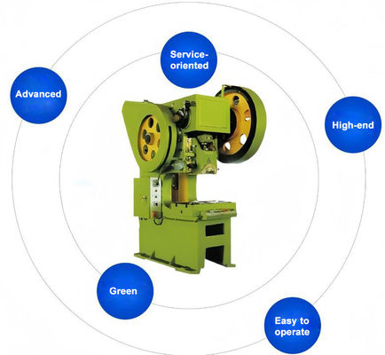 Máy đột dập thép CNC công nghiệp 160T với áp suất danh định 400KN và hành trình trượt 100MM