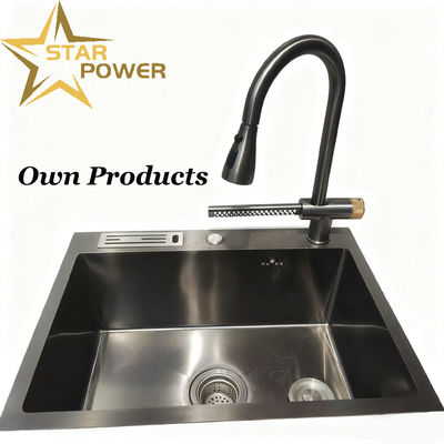 Giá tốt Thợ rửa nhà bếp bằng thép không gỉ bằng tay với vật liệu chất lượng thực phẩm 304/316 trực tuyến