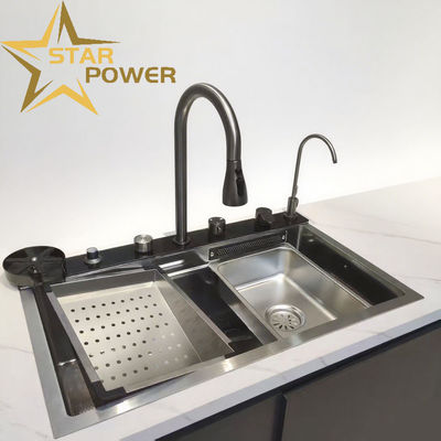 Giá tốt Sản xuất thủ công đặc đặc 4.0mm 304/316 thép không gỉ Custom bồn rửa nhà bếp trực tuyến