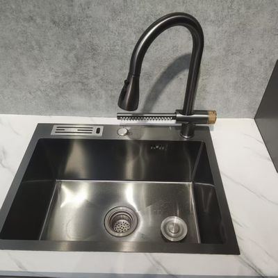 Giá tốt Máy rửa nhà bếp bằng thép không gỉ thủ công với thiết kế tích hợp hai bước và loại thép không gỉ 304/316 trực tuyến