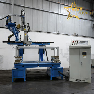Máy hàn CNC với hàn bốn mặt và hoạt động màn hình cảm ứng cho bồn rửa tay có độ chính xác định vị ± 0,1mm