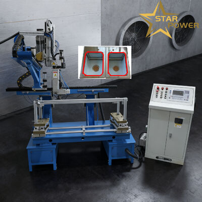 Máy hàn Argon Arc được điều khiển bởi CNC với điện áp 220V và công suất 400W cho các tấm bồn rửa tay làm bằng thép không gỉ