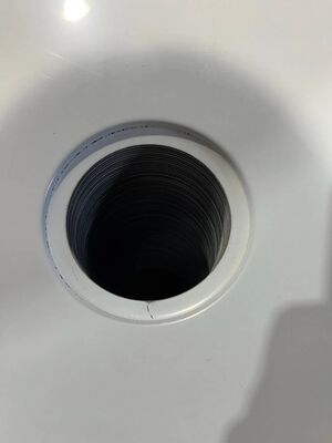 Máy ép họng sâu để đột lỗ thoát nước chậu rửa bát thủ công