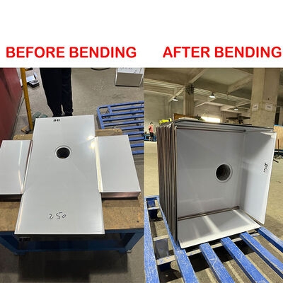 Máy uốn cong tấm kim loại cho quá trình Cơ sở của bồn rửa tay