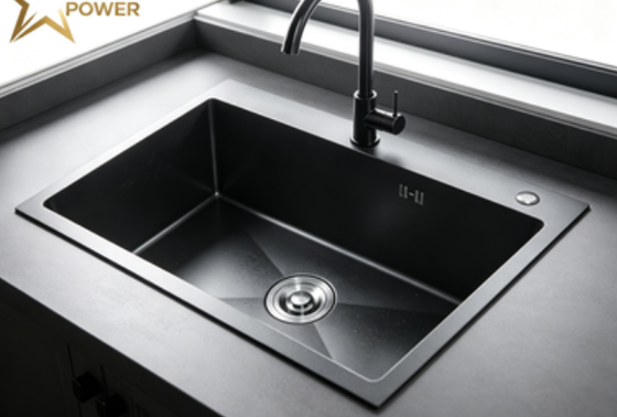 Giá tốt 18 Gauge 304 SS Máy rửa rửa chén chén hai chén được đánh bóng bằng tay với bồn rửa sâu hơn 300mm trực tuyến