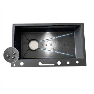 Giá tốt Drop-In 30x18 Double Bowl Kitchen Sink SUS304 Handmade 50/50 Split 18 Gauge trực tuyến