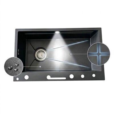 Giá tốt 40 Inch Commercial Double Bowl Drop-In Kitchen Sink 16 Gauge with Drainboard trực tuyến