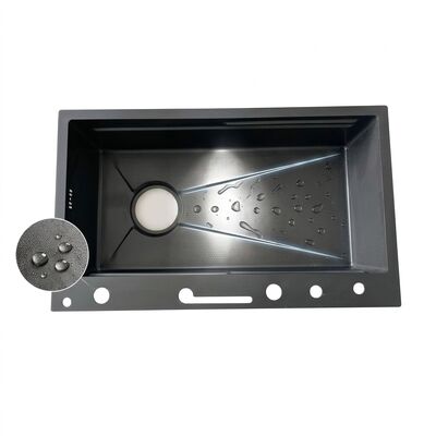 Giá tốt 30 Inch Drop-In Double Bowl Kitchen Sink 22 Gauge with Two Faucet Holes trực tuyến